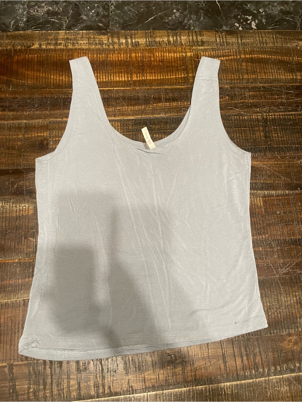 Baby blue tank top